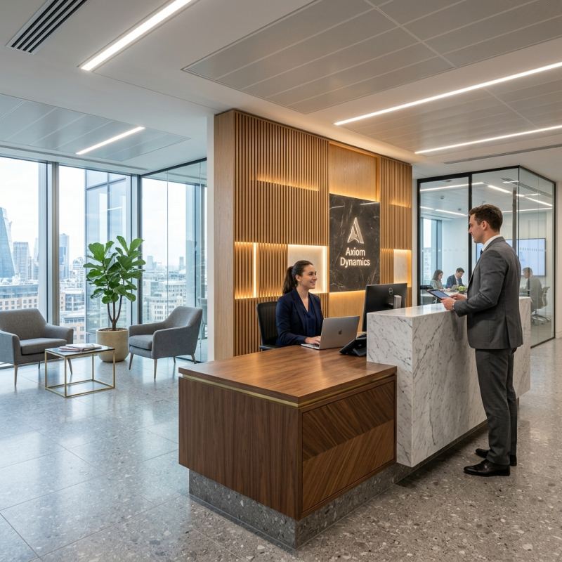 Hall & Accueil — aménagement Straburo